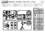 juwel Profiline 20577 Assembly Instructions предпросмотр