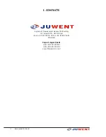 Preview for 2 page of Juwent TERM-E-18 User Manual