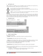 Preview for 5 page of Juwent TERM-E-18 User Manual