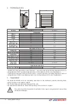 Preview for 6 page of Juwent TROPIC-1 Original Instruction Manual