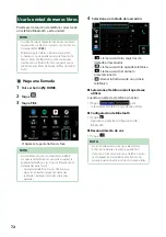 Preview for 72 page of JVC KENWOOD DDX5706S Quick Start Manual