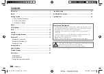 Preview for 8 page of JVC KENWOOD KD-T716BT Instruction Manual