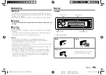 Предварительный просмотр 11 страницы JVC KENWOOD KDC-BT665U Instruction Manual