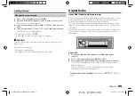 Preview for 11 page of JVC KENWOOD KDC-BT740DAB Instruction Manual