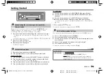 Preview for 9 page of JVC KENWOOD KDC-BT760DAB Instruction Manual