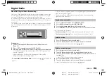 Предварительный просмотр 15 страницы JVC KENWOOD KMM-BT408DAB Instruction Manual