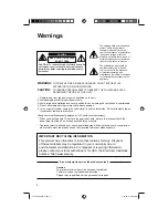 Предварительный просмотр 2 страницы JVC 0109TSH-II-IM User Manual