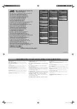 Preview for 4 page of JVC 0110DTSMDTJEIN Installation & Connection Manual