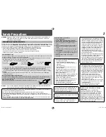 Preview for 2 page of JVC 0110SKH-MW-MT Instructions Manual