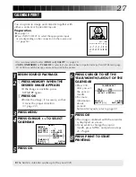 Preview for 27 page of JVC 0199MNV*UN*SW Instructions Manual