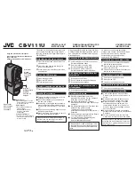 Preview for 1 page of JVC 0398AYV*UN*SW Instructions