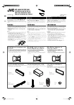 JVC 0409DTSMDTJEIN Installation & Connection Manual preview