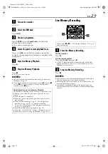 Предварительный просмотр 29 страницы JVC 0503-AH-ID-JVE Instructions Manual