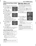 Preview for 34 page of JVC 0503-FO-ID-VP Instructions Manual