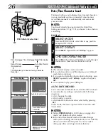 Предварительный просмотр 26 страницы JVC 0597TOV*UN*VP Instructions Manual