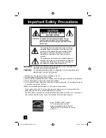 Предварительный просмотр 2 страницы JVC 0607TNH-II-IM User Manual