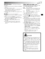 Preview for 17 page of JVC 1000MKV*UN*VP Instruction Manual