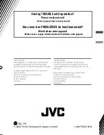 Предварительный просмотр 30 страницы JVC 1009DTSMDTJEIN Instructions & Installation Manual