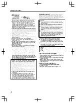 Preview for 4 page of JVC 1010MTH-SW-MT Instructions Manual