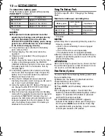 Предварительный просмотр 12 страницы JVC 1105ASR-NF-VM Instruction Manual