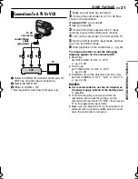 Предварительный просмотр 21 страницы JVC 1105ASR-NF-VM Instruction Manual