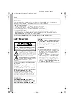 Preview for 2 page of JVC 1203-FOH-ID-VP Instructions Manual