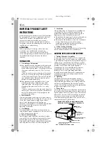 Preview for 4 page of JVC 1203-FOH-ID-VP Instructions Manual