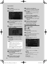 Preview for 72 page of JVC 40 GFB 6826 Quick Start Manual