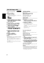 Preview for 32 page of JVC 40 (French) Manual D'Instructions