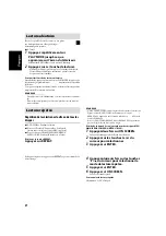 Preview for 34 page of JVC 40 (French) Manual D'Instructions