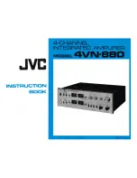 Предварительный просмотр 1 страницы JVC 4VN-880 Instruction Book