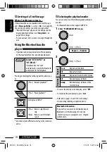 Preview for 18 page of JVC A805 - KD Radio / CD Instructions Manual