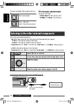 Preview for 26 page of JVC A805 - KD Radio / CD Instructions Manual