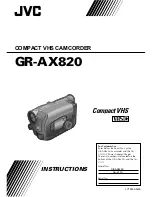 JVC AA-V11U Instructions Manual preview