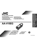 JVC AA-V15EG Instructions Manual preview