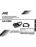 Предварительный просмотр 1 страницы JVC AA-V80EG Instructions Manual