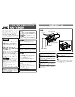 Предварительный просмотр 1 страницы JVC AA-V80EK Instructions