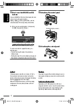 Предварительный просмотр 4 страницы JVC ABT22 - Radio / CD Instructions Manual