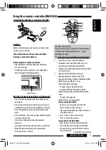 Предварительный просмотр 7 страницы JVC ABT22 - Radio / CD Instructions Manual