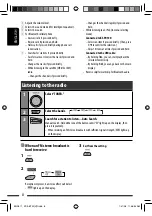 Предварительный просмотр 8 страницы JVC ABT22 - Radio / CD Instructions Manual