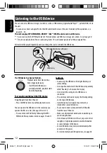 Предварительный просмотр 12 страницы JVC ABT22 - Radio / CD Instructions Manual