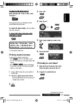 Предварительный просмотр 23 страницы JVC ABT22 - Radio / CD Instructions Manual