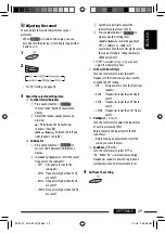 Предварительный просмотр 29 страницы JVC ABT22 - Radio / CD Instructions Manual