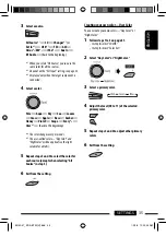 Предварительный просмотр 35 страницы JVC ABT22 - Radio / CD Instructions Manual