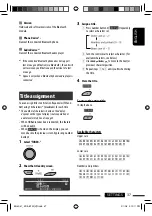 Предварительный просмотр 37 страницы JVC ABT22 - Radio / CD Instructions Manual