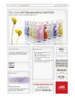 Предварительный просмотр 12 страницы JVC Air Cushion HA-FX66 Brochure