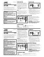 Предварительный просмотр 1 страницы JVC AP-V8E Manual