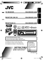 JVC AR390 - Radio / CD Instructions Manual предпросмотр