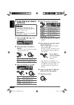 Предварительный просмотр 22 страницы JVC AR8500 - Radio / CD Instructions Manual