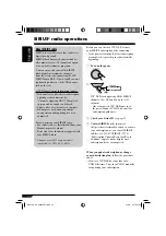 Предварительный просмотр 44 страницы JVC AR8500 - Radio / CD Instructions Manual